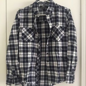 PLAID BUTTON-DOWN SHIRT